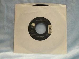 Cher Heart of Stone & All Because of You, Geffen Records 7-19953, 45 RPM  - Picture 1 of 2