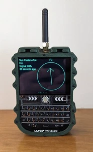 KeyMesh PRO w/GPS LILYGO® T-Deck Module Meshtastic MOLLE/Strap 2 & 5dBi Ant