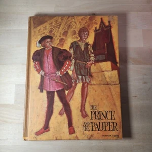 Mark Twain's The Prince And The Pauper Illustrated By Irwin - RARE & Great Cond - Picture 1 of 7