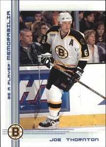 2000-01 (BRUINS) BAP Memorabilia Sapphire #127 Joe Thornton /100