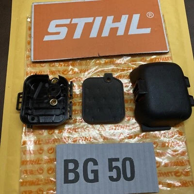 NEW Genuine OEM STIHL BG50 Leaf Blower Air Box Base Cover And Filter Element Asm
