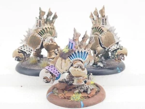 WARMACHINE HORDES CRYX NIGHTWRETCH BONEJACKS X 3. DIPINTO. VERDE 1867 - Foto 1 di 4