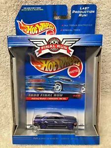 MERCEDES 380 SEL purple retiring 1999 FINAL RUN hot wheels #2 NEW - Picture 1 of 2