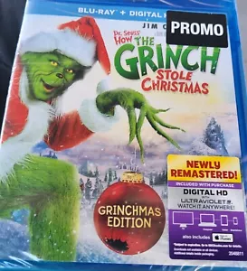 Dr. Seuss How The Grinch Stole Christmas Blu-ray + Dig Copy. Plus Free Turbo DVD - Picture 1 of 2