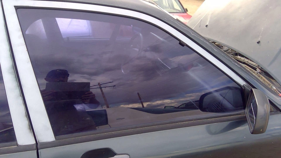 Mitsubishi Galant Vr-4 1989-1993 pasajero ventana delantera derecha puerta vidrio Foto 1 de 4