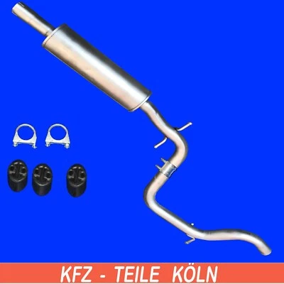 VW GOLF V/VI Break / JETTA / (AJ5)(1K5)(1K2) Silencieux Central 1.6 TDI 1.9 TDI - Photo 1/2