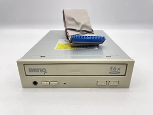Vintage BENQ 56X IDE CDROM Drive White Bezel 656A-602, U-A35AF-56AI - Picture 1 of 4