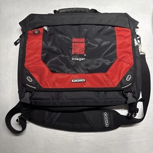 Neue schwarze Ogio Messenger Laptoptasche Audiotasche Anschluss 15"-Gurt Reisepassfach - Bild 1 von 5