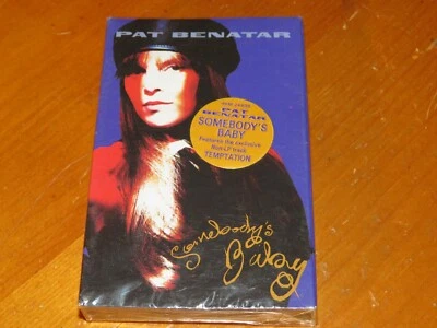 PAT BENATAR - Somebody's Baby EDIT + Temptation - Cassette Tape Single! SEALED! - Image 1 of 4
