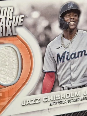 2021 Topps Series 2 Jazz Chisholm Major League Material RC #MLM-JCH Marlins NY - Image 1 of 4