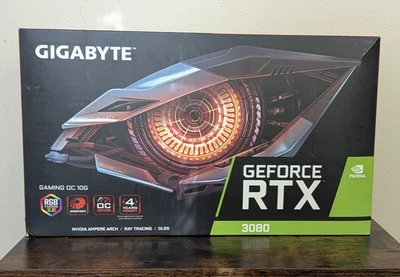 Gigabyte GeForce RTX 3080 Gaming OC 10GB GDDR6X GPU Graphics Card - Image 1 of 4