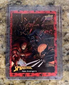 2024 Upper Deck Marvel Spider-Man #39 New Avengers Copper Foil FX - Picture 1 of 2