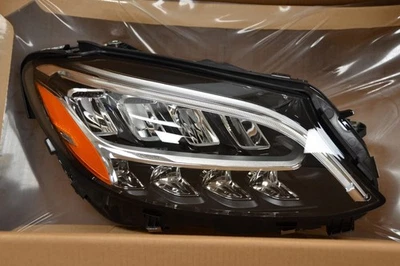 LED Headlight For Mercedes-Benz C300 C43 C63 W205 2019 2020 2021 Right Side Foto 1 de 4