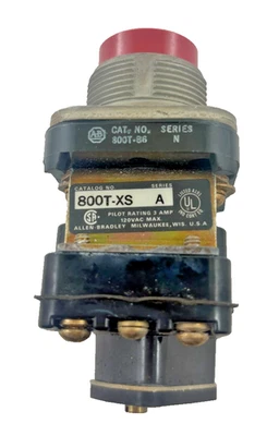 Allen-Bradley 800T-XS A-Series 30mm Pilot Light Indicator - Image 1 of 4
