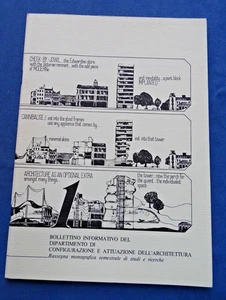 Architettura Napoli – Bollettino Informativo – Angrisani, Rossi, Belli – 1982 - Picture 1 of 3