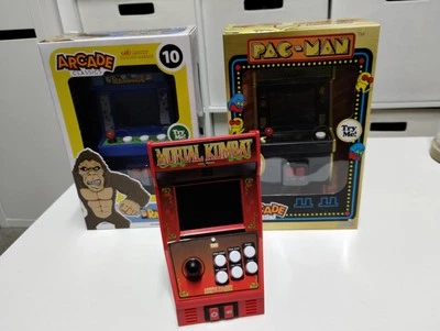 Arcade Classics  Lot Rampage Pac-Man 40th Anniversary Edition Mortal Kombat - Image 1 of 3