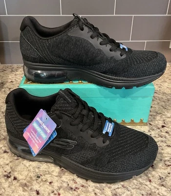 Zapatillas deportivas para correr Skechers para mujer talla 8,5 M Rigby Made Go Walk Air 2,0 negras nuevas con etiquetas Foto 1 de 4