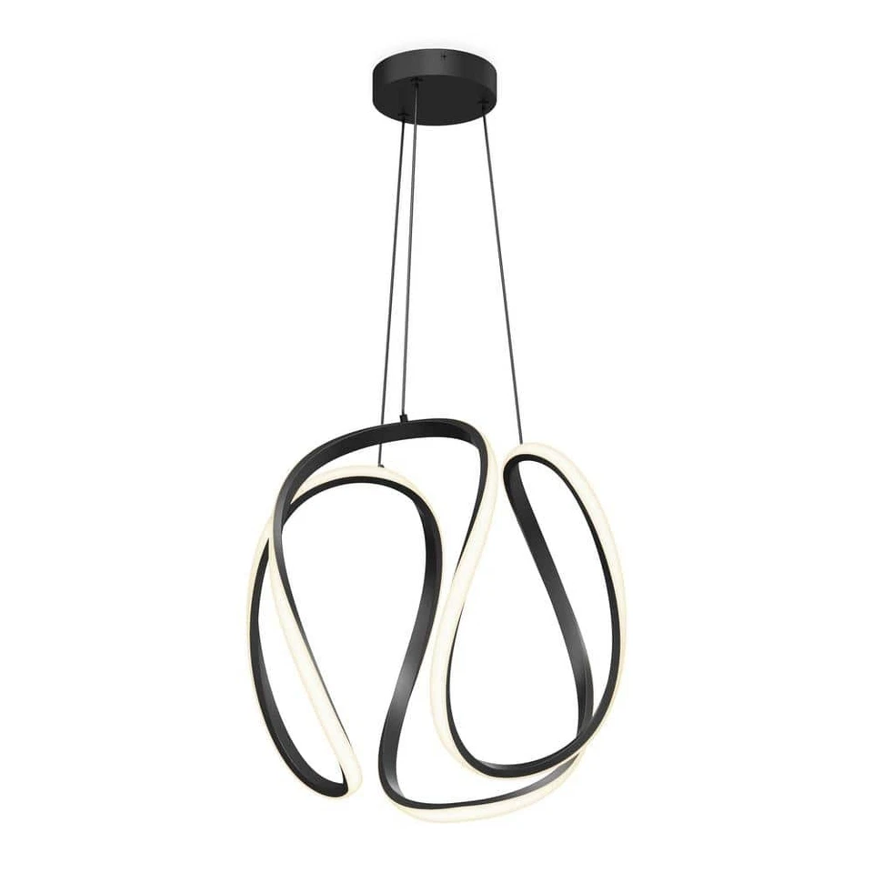 Artika Vivaldi Big Integrated LED Pendant Light 5CCT Black PDT-VB5C-HD2BL