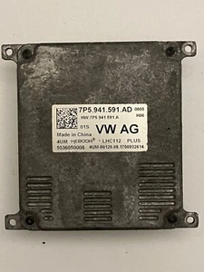 VW Audi Volkswagen Skoda VAG Headlight Control Unit 7P5941591AD, 7P5941591 - Picture 1 of 2