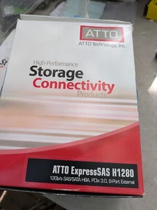 ATTO ExpressSAS H1280 External Controller ESAH-H1280-000 - Picture 1 of 6
