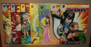Elfquest 7 Hefte Lot Warp Grafik Jink, New Blood, Kahvi - Bild 1 von 6