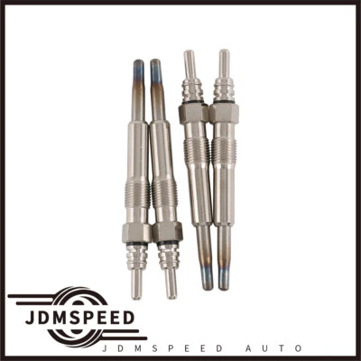Fits For 2001-2004 VW 1.9L 1.9 TDI 4x Dual Coil Diesel Glow Plugs DRX00059  - Image 1 of 4