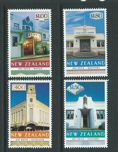 NEW ZEALAND 1999 ART DECO BUILDINGS UNMOUNTED MINT, MNH - Picture 1 of 1