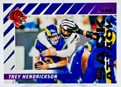 2024 Score Football #11 Sack Attack Trey Hendrickson - Image 1 of 2