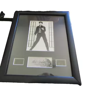 Elvis Presley Original Film Cell from Jailhouse Rock With Photo Framed With Cert - Picture 1 of 10