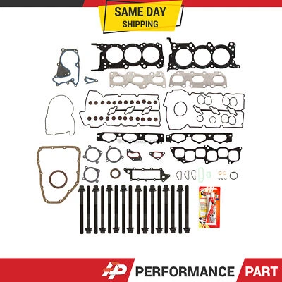 Conjunto completo de parafusos de cabeça de junta para 06-04/20/07 Hyundai Sedona Kia Sorento DOHC 3.8 - Imagem 1 de 4