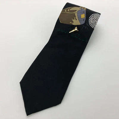 Vicky Davis Multicolor  Silk USA 56" x 3.75"  Golf  "The Drive" Neck Tie Foto 1 de 4