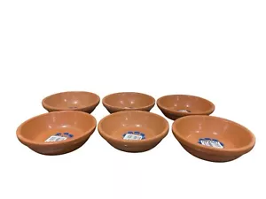 Handmade Clay Katori-Serving Bowl Earthenware Bowl for Serving Curd Set-6 - Picture 1 of 5