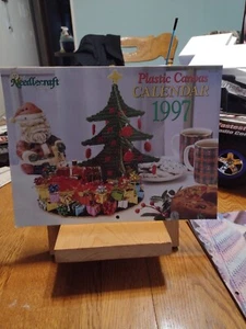 Needlecraft Shop 973252 PLASTIC CANVAS. CALENDAR '97 Plastic Canvas Patterns  - Picture 1 of 3