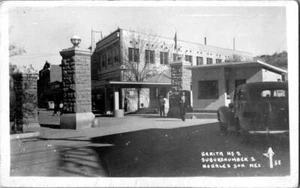 Sentry Box Number 2 Nogales Sonora Mexico US Border Checkpoint 1930's RPPC - Picture 1 of 1