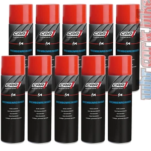 Bremsenreiniger Teilereiniger Fettlöser 10x 500ml Car1 Ventilreiniger Intensiv  - Bild 1 von 1