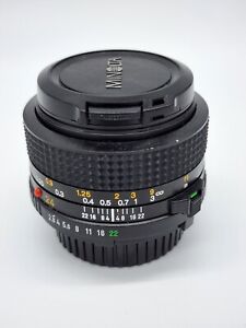 Minolta MD 24mm F2.8 MF Wide Angle Prime Lens Made in JAPAN. Read Description.