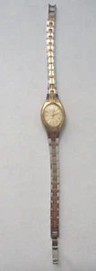HELBROS LADIES WATCH - QUARTZ S - 2 TONE - VERY NICE - Picture 1 of 2