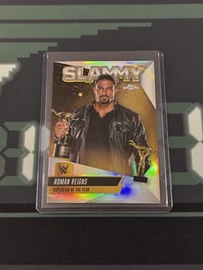 2025 Topps WWE Chrome - Roman Reigns Insert Card Slammy Award #SMY-RRN2 - Bild 1 von 2