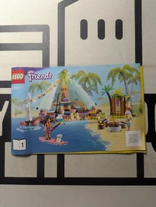 LEGO Friends 41700 Beach Glamping Book 1 Instruction Manual Only! No Bricks!2022 - Picture 1 of 2