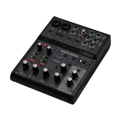 Yamaha AG06MK2 6-Channel Live Streaming USB Audio Interface Mixer, Black - Image 1 of 3