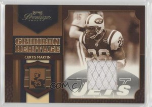 2007 Playoff Prestige Gridiron Heritage Materials Curtis Martin #GH-16 HOF