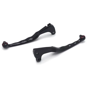 Black Skull Brake Clutch Levers For Yamaha Virago XV 250 535 700 750 1000 1100 - Picture 1 of 7