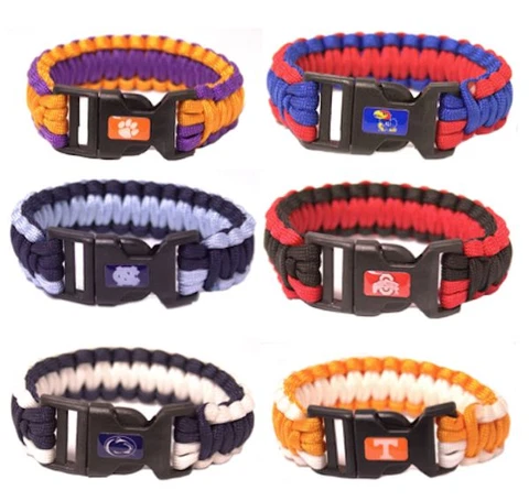 NCAA Survival Bracelets - Pick Your Team Cover