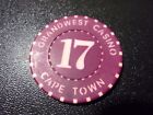 GRAND WEST CASINO HOTEL ROULETTE gaming poker chip - Cape Town, South Africa