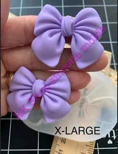 Bows-Hair tie Silicone mold (We have 4 sizes S- M-L-XL) - Picture 1 of 10