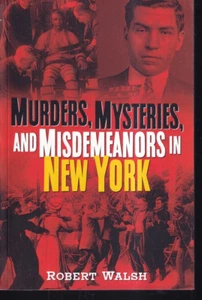 MURDERS, MYSTERIES, AND MISDEMEANERS IN NEW YORK by Robert Walsh (2019 TPB){C7} - Imagen 1 de 2