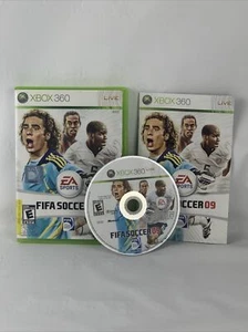 FIFA Soccer 2009 Xbox 360 Xbox 360 komplettes Disc Handbuch und Hülle - Bild 1 von 10