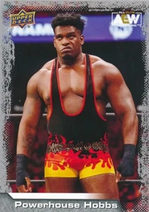 #6 POWERHOUSE HOBBS 2022 Upper Deck AEW Wrestling - Picture 1 of 2