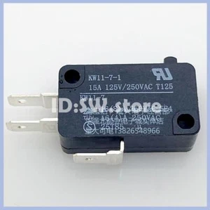 1 pz KW11-7-1 15A 125V/250VAC Micro Switch - Foto 1 di 2