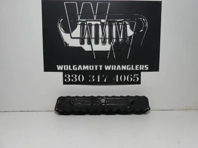 1997-06 Jeep Wrangler YJ TJ  4.0 OEM Steel Engine Valve Cover CC 3H - Image 1 of 4